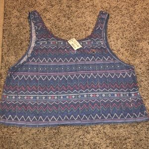 NWT cropped Aeropostale tank top